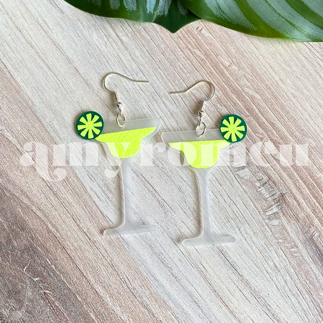 Margarita Earrings SVG