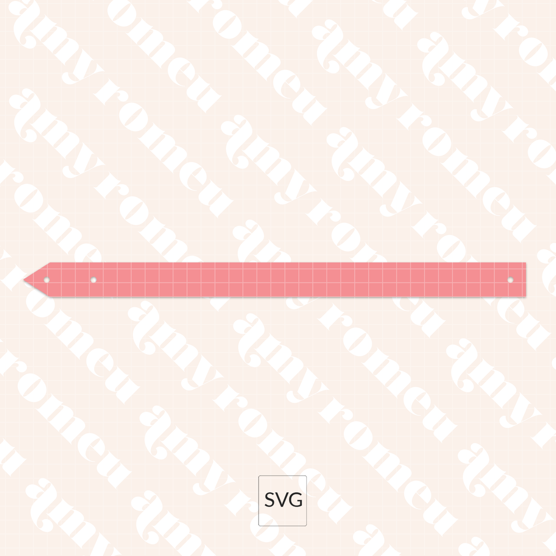 Stocking Stuffer Faux Leather Keychain SVG