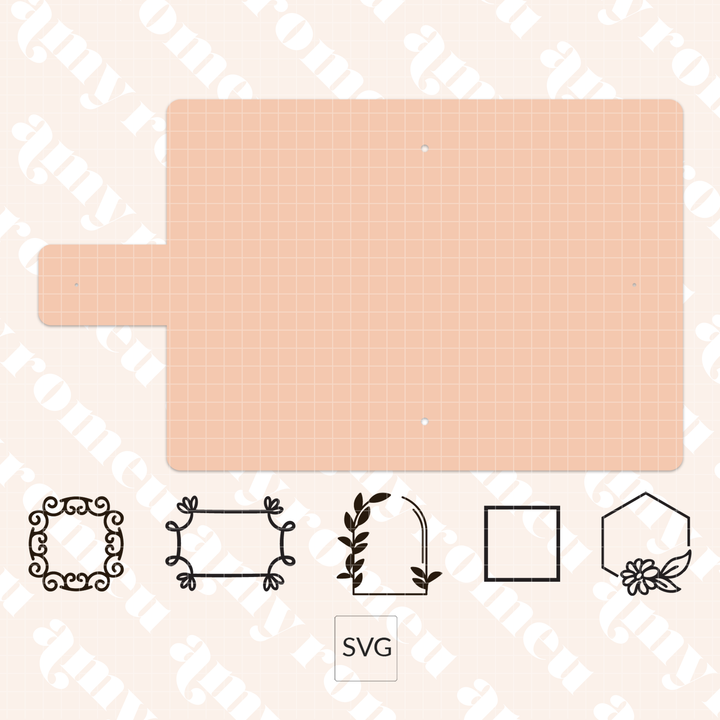 Personalized Faux Leather Notebook Cover SVG & Video Tutorial
