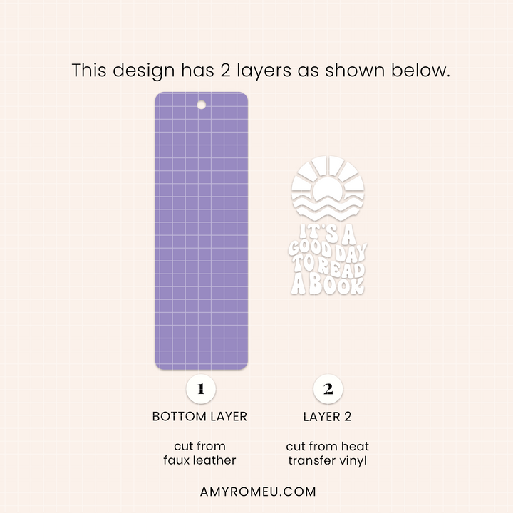Set of 3 Summer Bookmarks SVGs