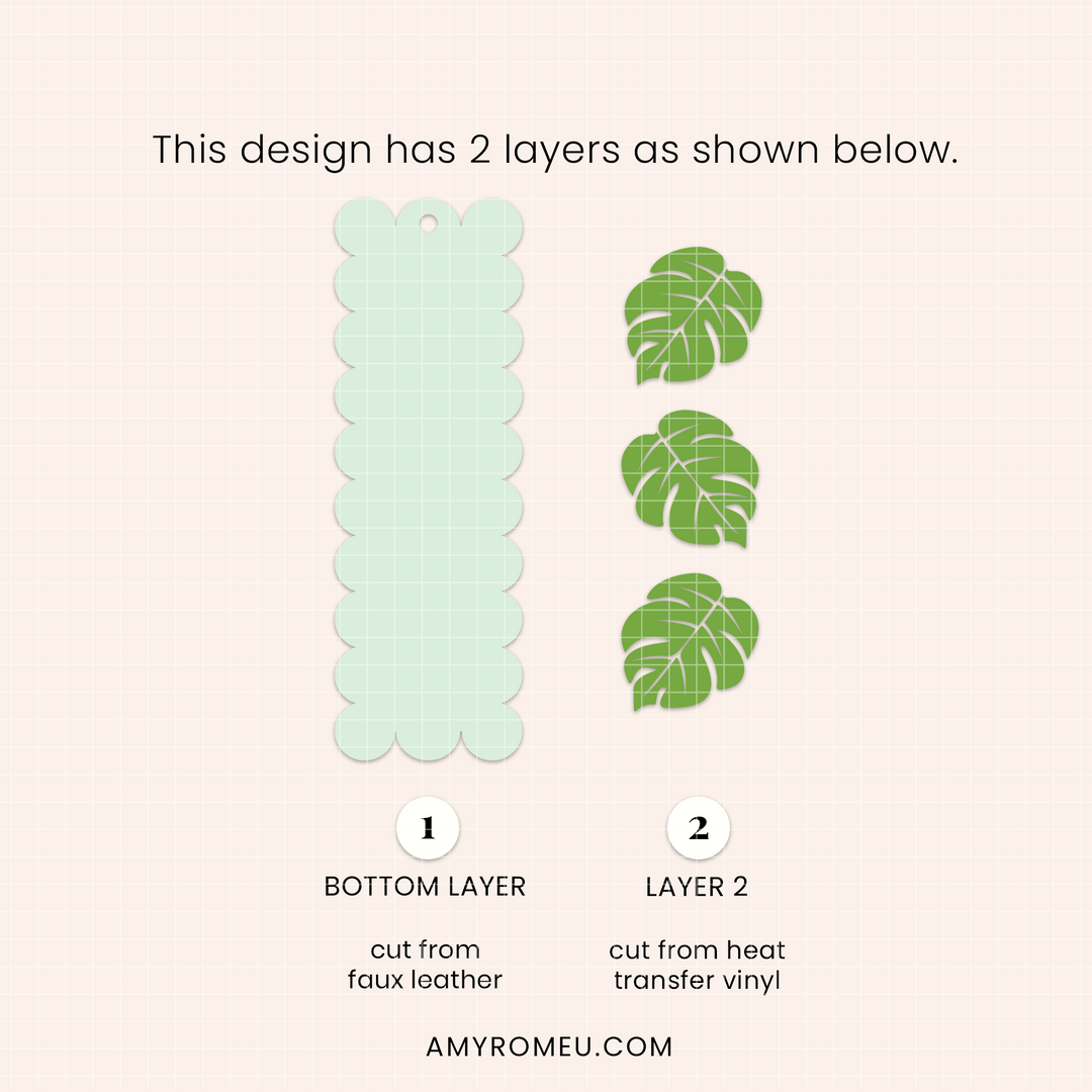 Set of 3 Summer Bookmarks SVGs