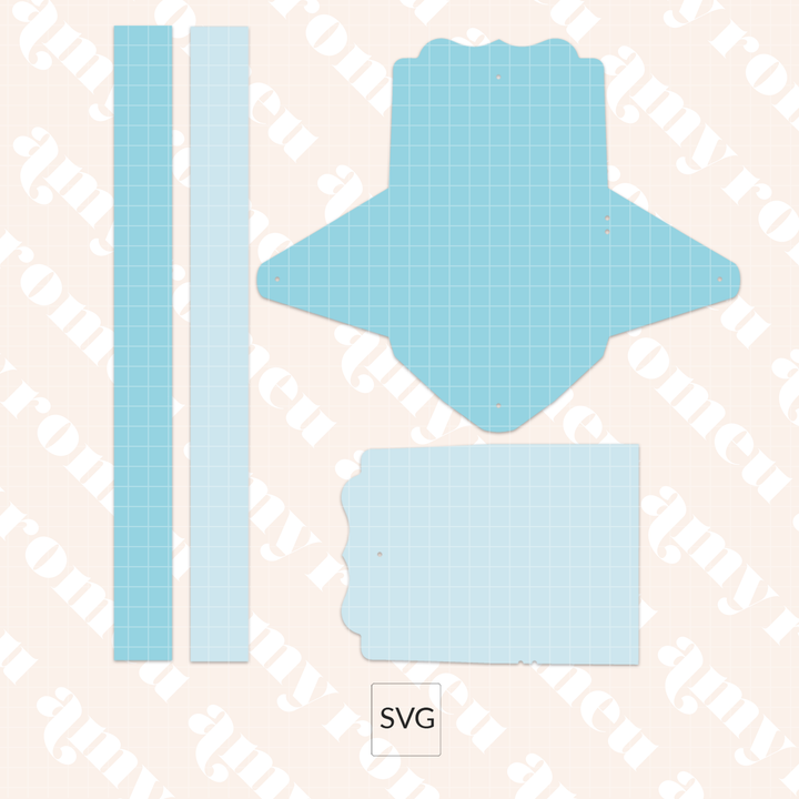 Faux Leather Card Wallet and Wristlet SVG & Video Tutorial