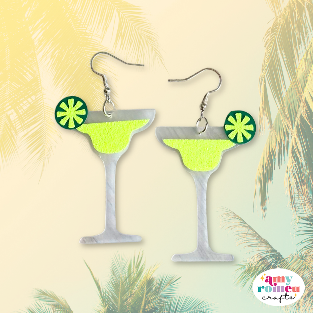 Margarita Earrings SVG