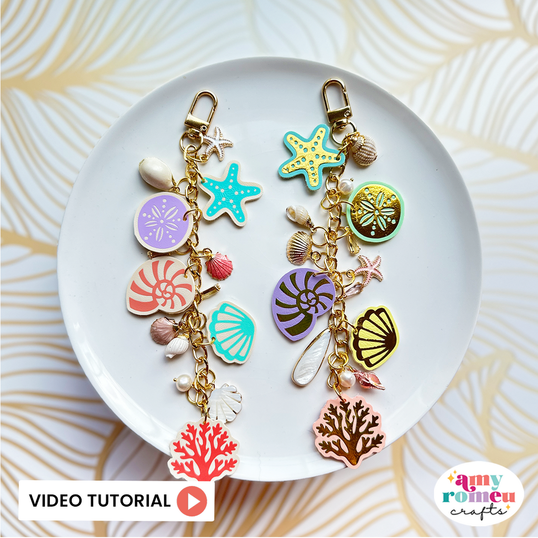 Summer Beachcomber Purse Charm SVG & Video Tutorial