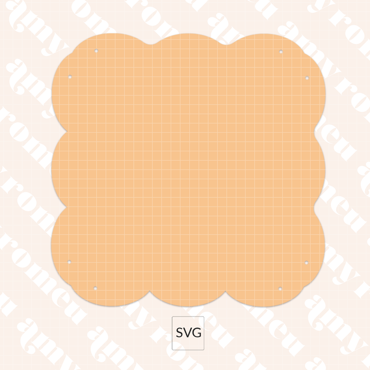Faux Leather Summer Jewelry Tray SVG