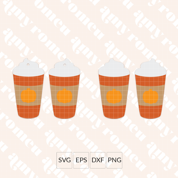 Pumpkin Earrings Mini SVG Bundle #1