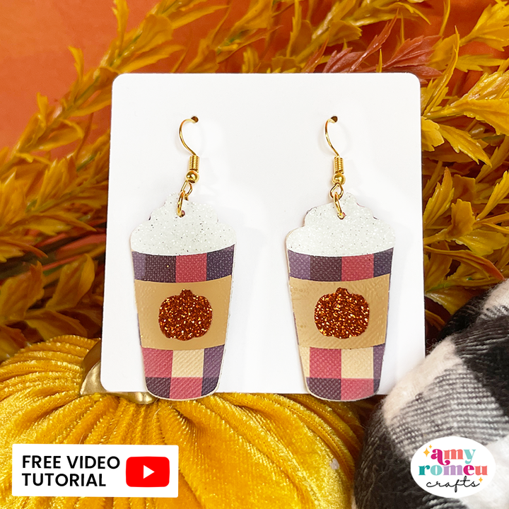 Pumpkin Earrings Mini SVG Bundle #1