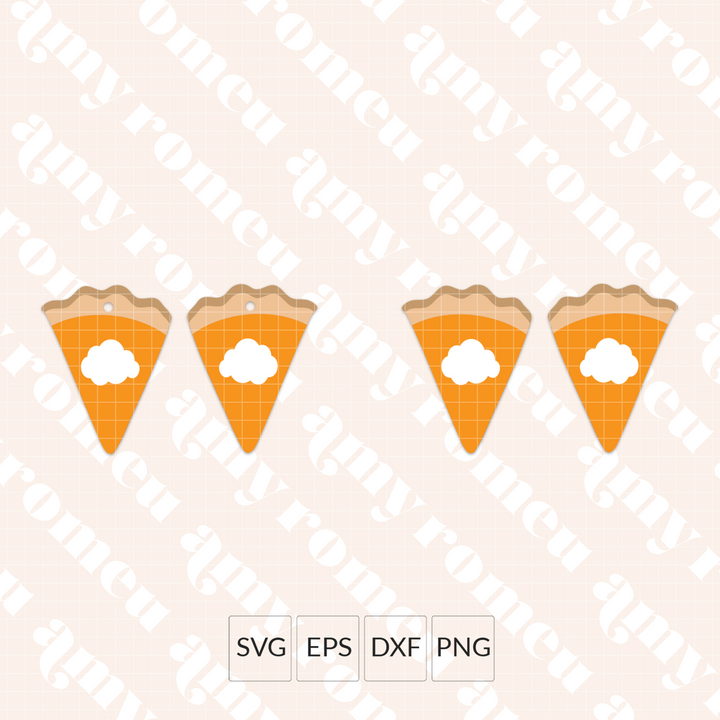 Pumpkin Earrings Mini SVG Bundle #1