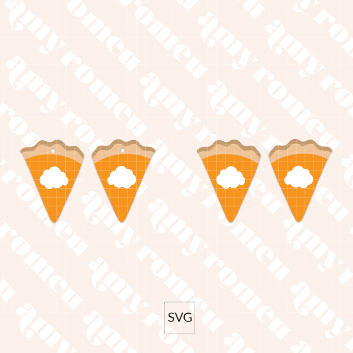 Pumpkin Earrings Mini SVG Bundle #1