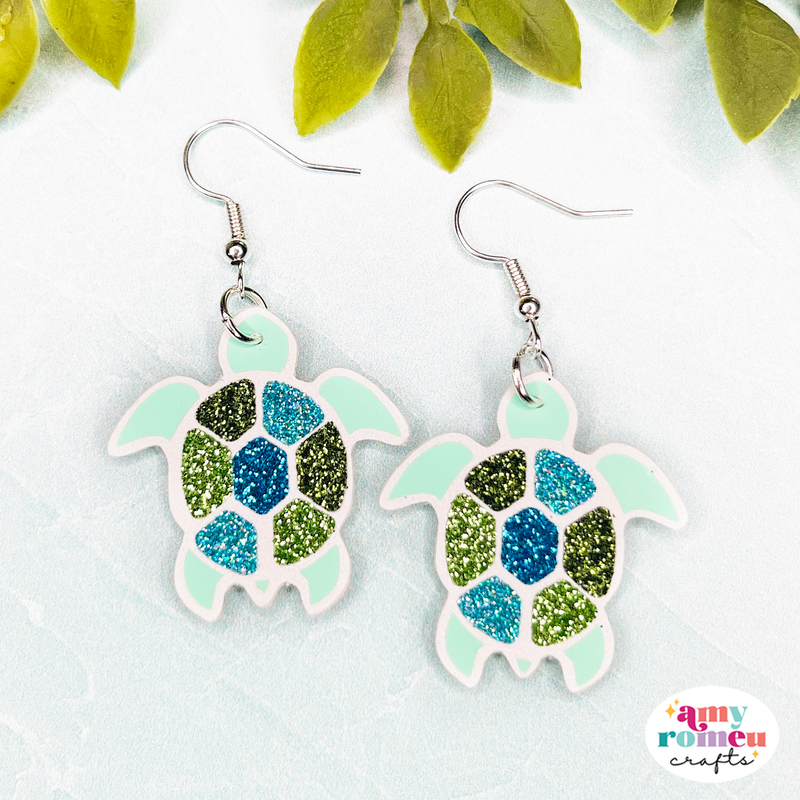 Turtle Earring SVG