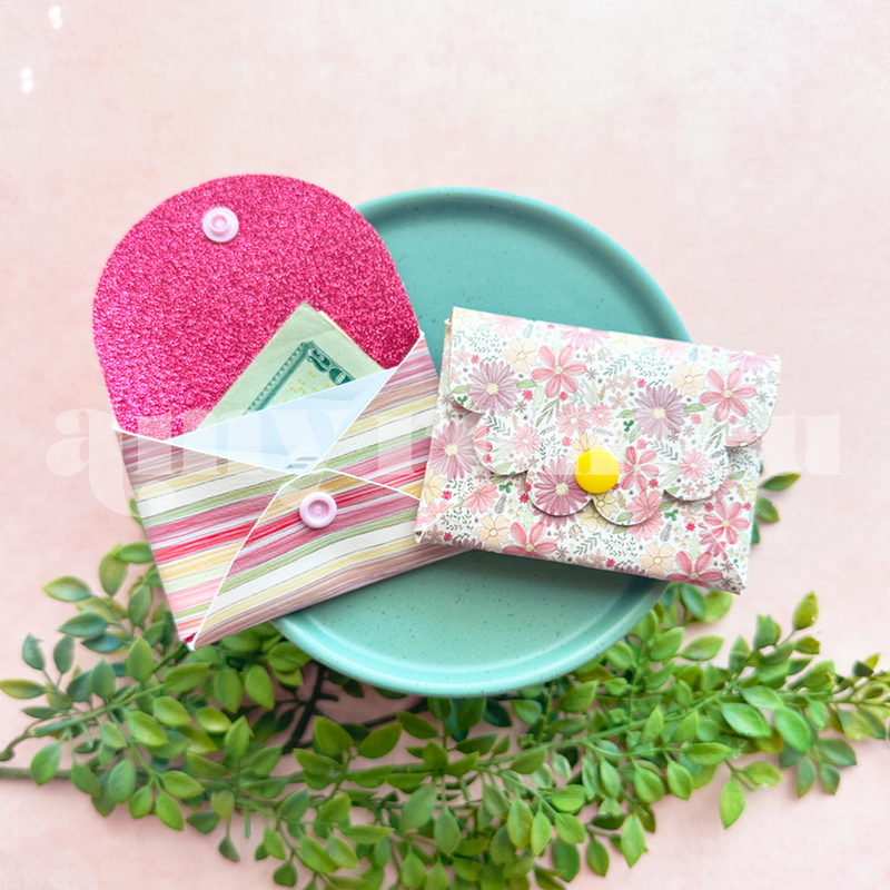 Set of 2 Mini Card Wallet SVGs