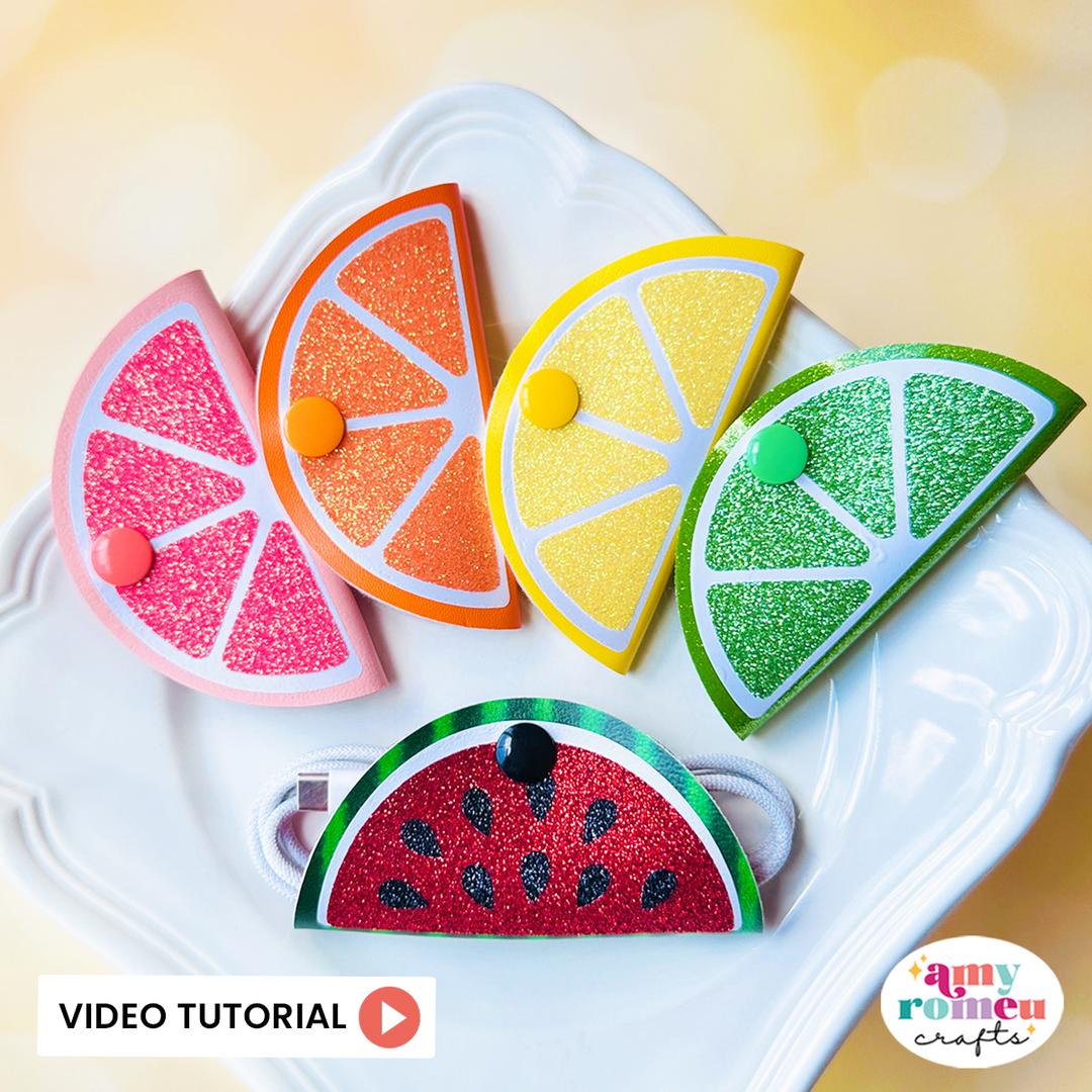 Set of 2 Fruity Cord Keeper SVGs