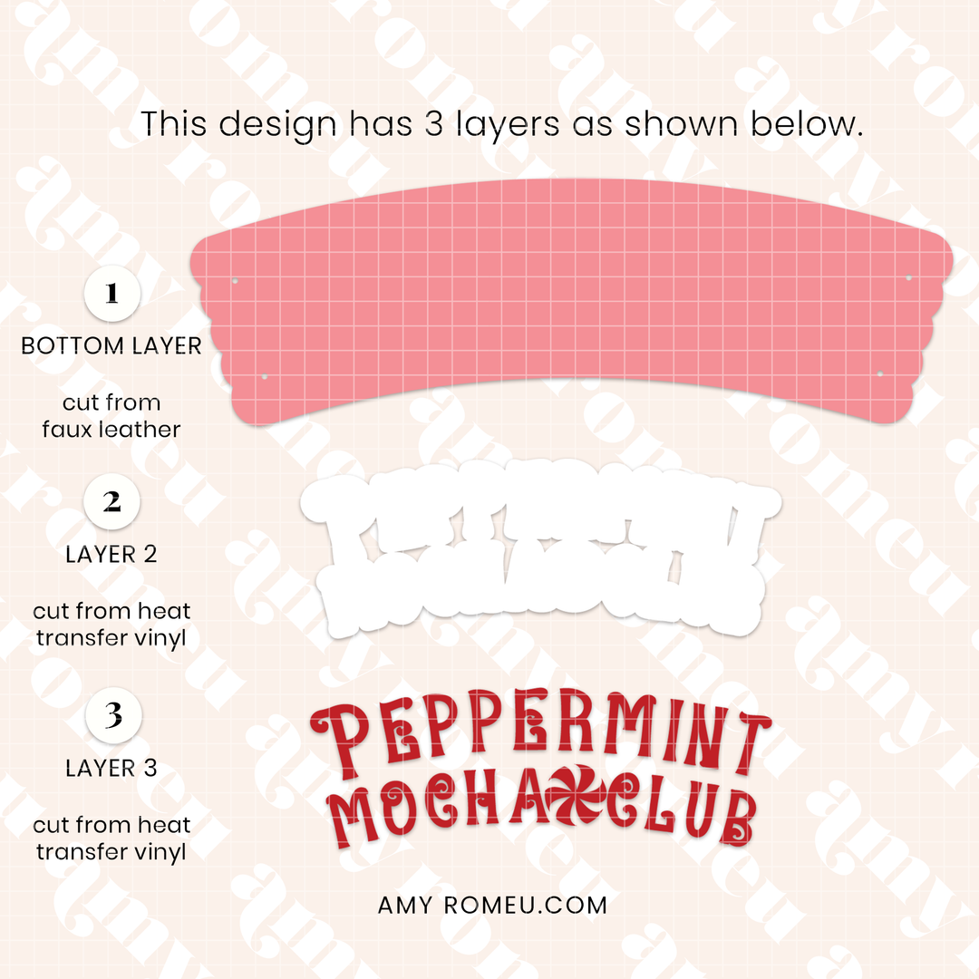 Set of 3 Holiday Coffee Cup Sleeves SVG & Video Tutorial