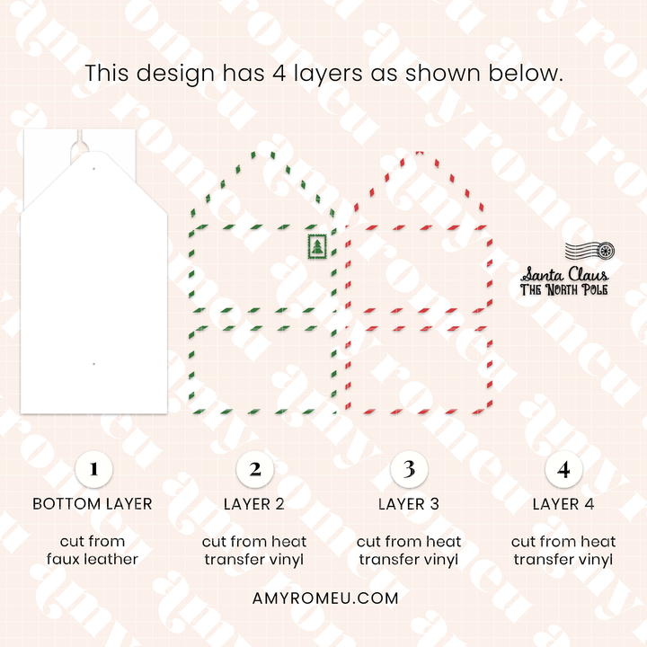 Letter to Santa Notebook Cover SVG & Video Tutorial