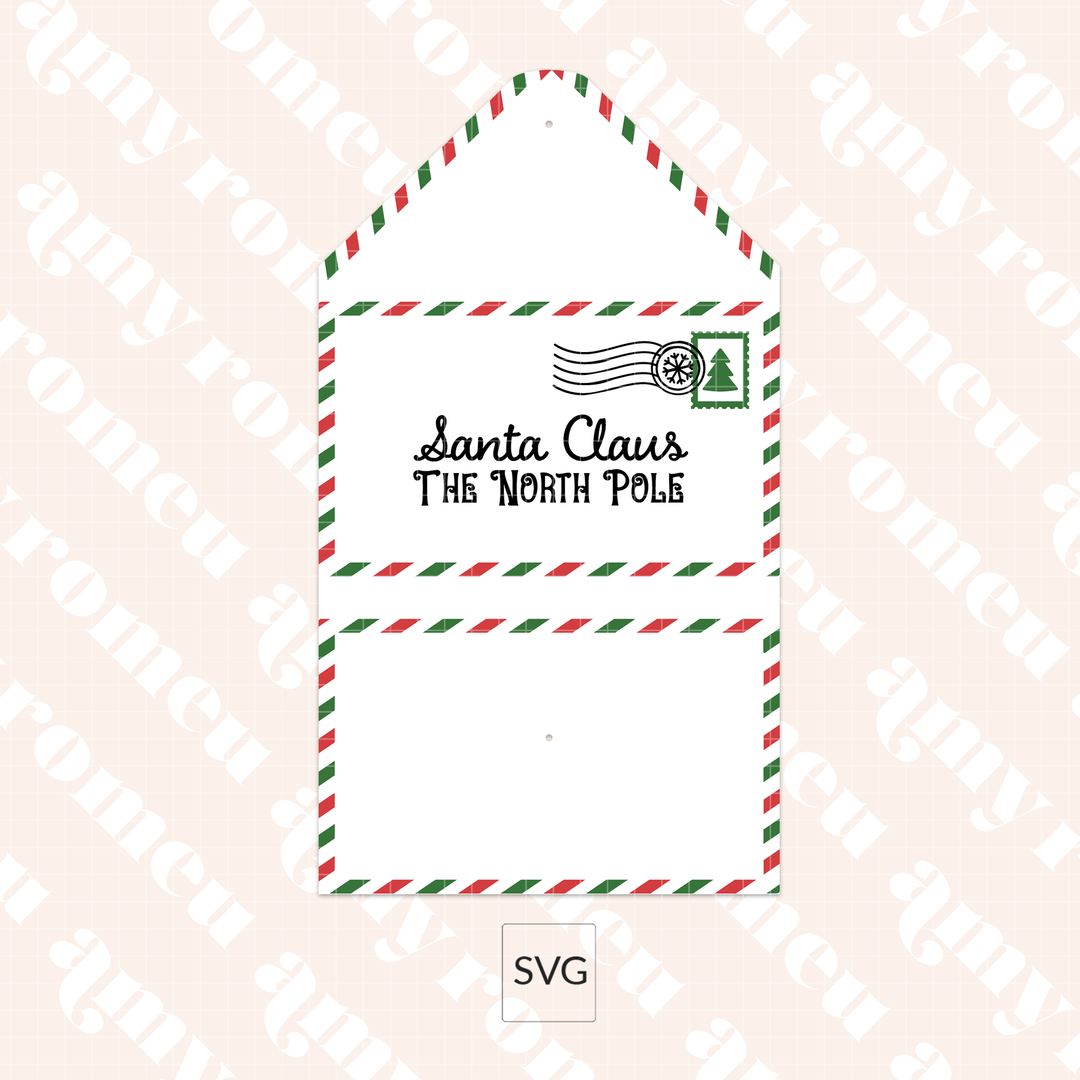 Letter to Santa Notebook Cover SVG & Video Tutorial