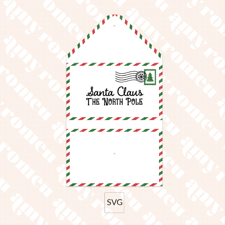 Letter to Santa Notebook Cover SVG & Video Tutorial