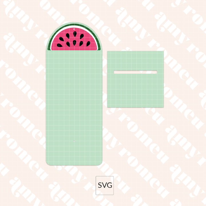 Watermelon Post It Note Holder SVG & Written Tutorial