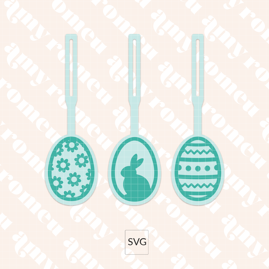 Faux Leather Easter Basket Tags SVG & Written Tutorial