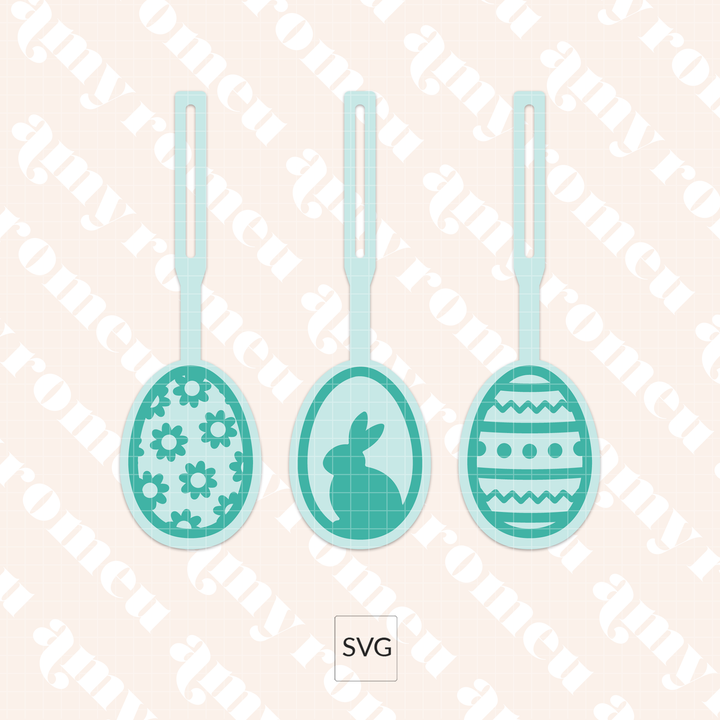 Faux Leather Easter Basket Tags SVG & Written Tutorial