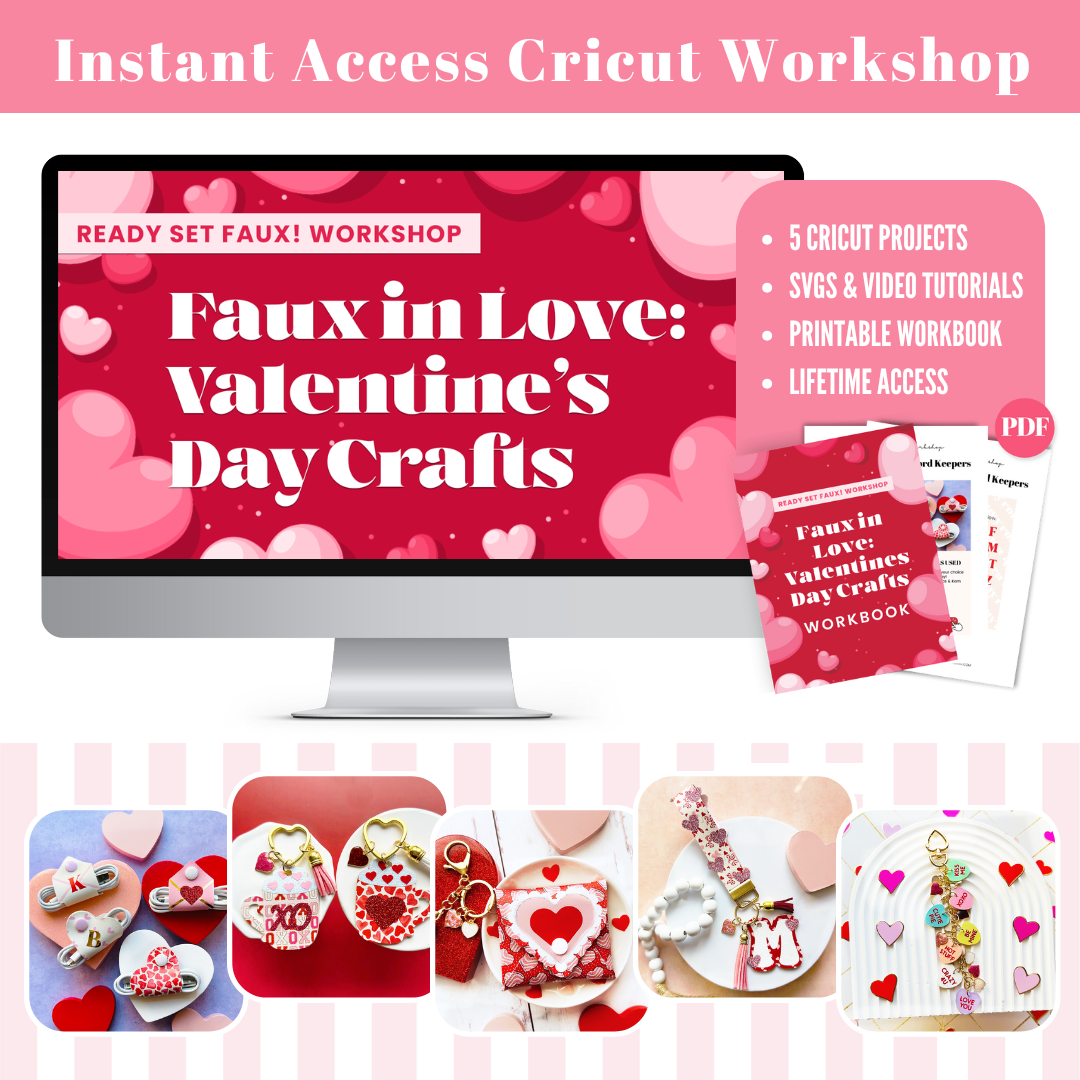 Faux In Love Valentine's Day Crafting Workshop