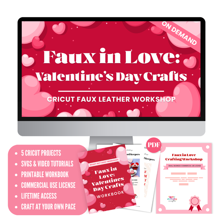Faux In Love Valentine's Day Crafting Workshop