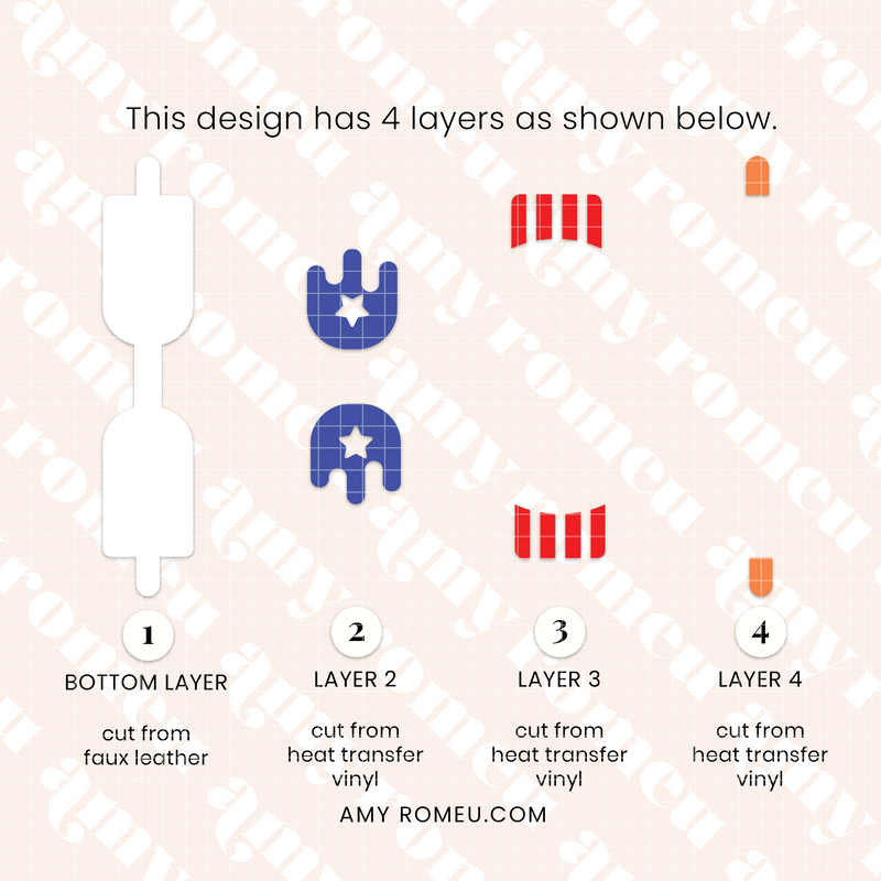 Summer Popsicle Keychains SVG Set of 3