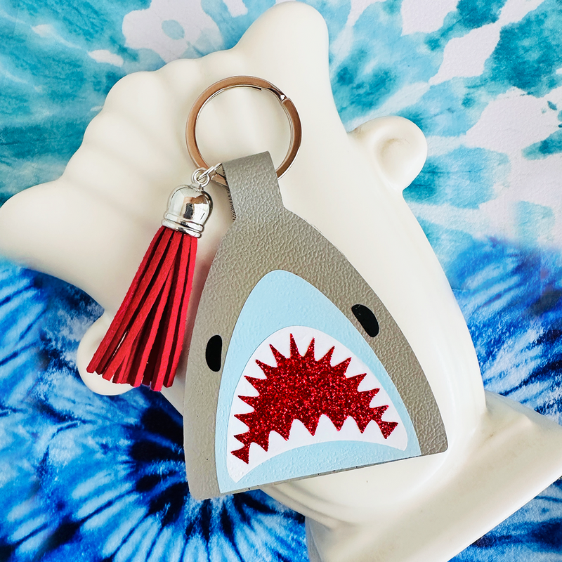 Shark Keychain SVG