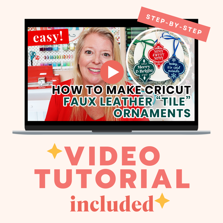 Set of 3 Arabesque Tile Ornaments SVG & Video Tutorial