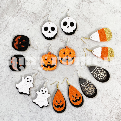 Halloween Earrings SVG Bundle