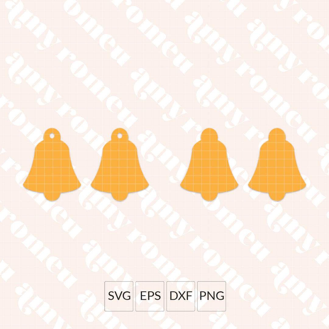 Bell Earrings SVG